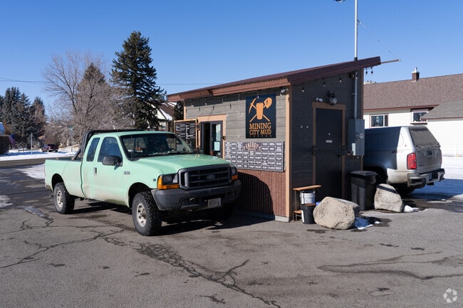 Sip handcrafted coffee at Mining City Mud Coffee in West Side Butte.
