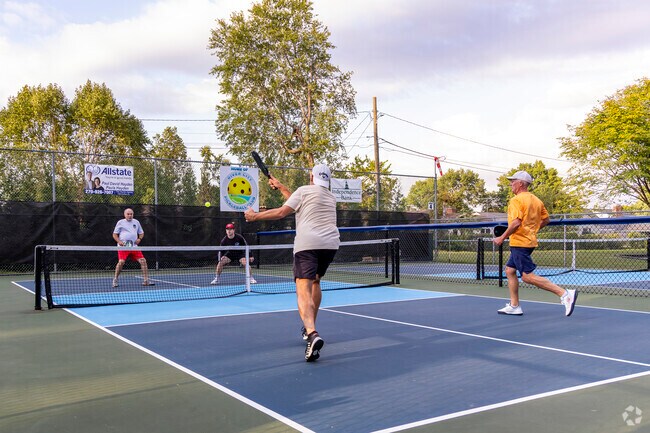 Shifley-York residents can head to York Park to play pickleball with friends.