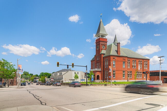 Walpole's Old Town Hall stands tall as an iconic historic landmark for the town.