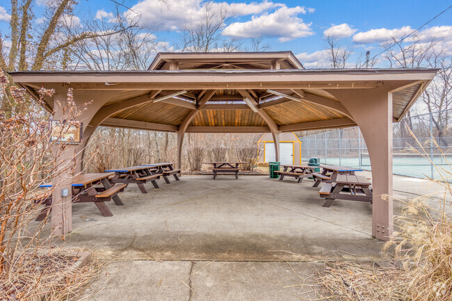 Sellman Park's picnic pavilion is the perfect place to enjoy lunch outside in Madeira.