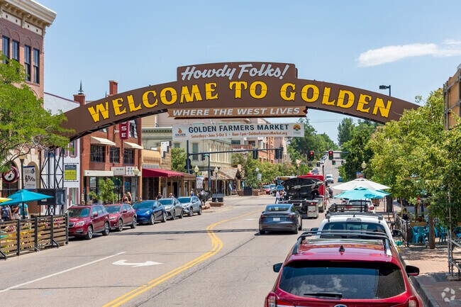 Locals are just 8 miles from the quaint mountain town of Golden