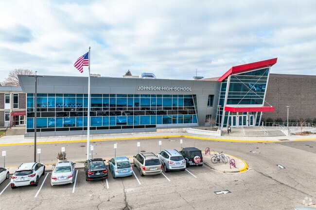 Johnson Senior High School in St. Paul holds a B-minus rating on Niche.