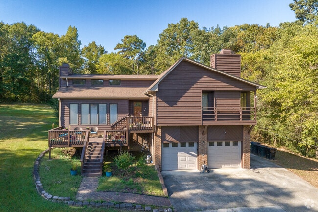 Enjoy the spacious charm of a split level house in Forestdale.