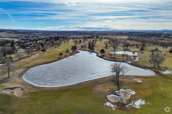 A warm winter in Foxfield, Colorado.