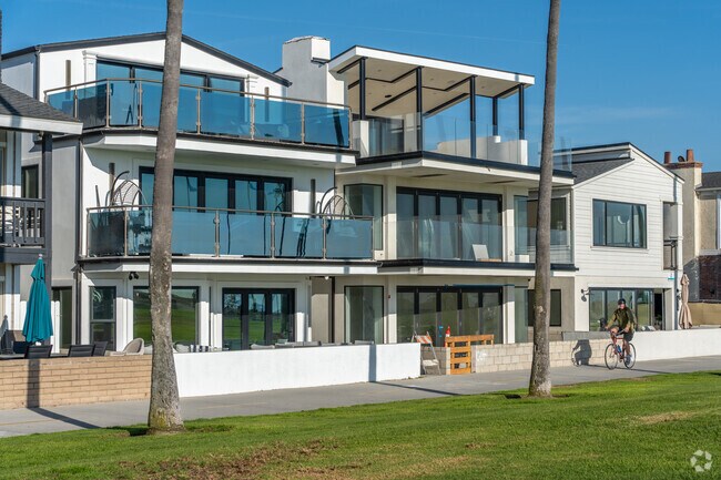 Balboa Peninsula Point contemporary homes boast stunning views and vibrant activities.