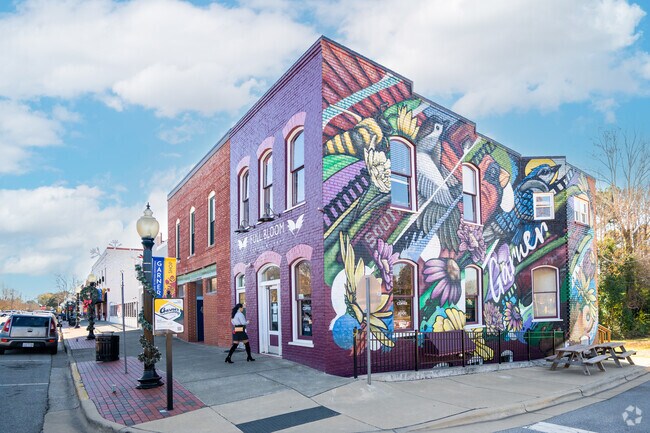 Full Bloom Coffee House anchors downtown Garner.