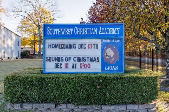 Students at Southwest Christian Academy attend grades Kindergarten through 12th.