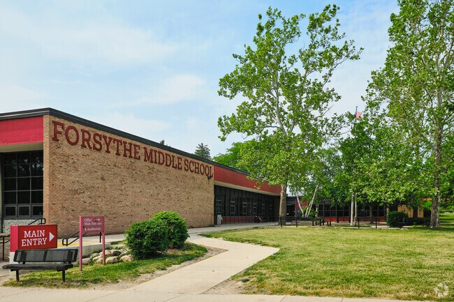 Forsythe Middle School helps connect peers for an easy transition to high school.