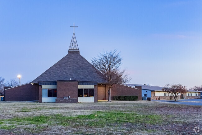 St. John's Lutheran School is a church-school combination.