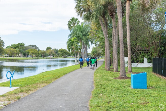 Enjoy long walks along the Royal Glades Canal at Columbia Park in Sunray West.