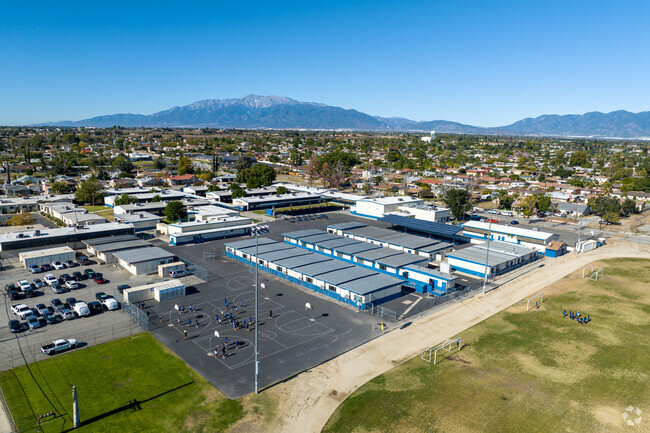 Your kids will never want to leave the playground at Colton Middle School.