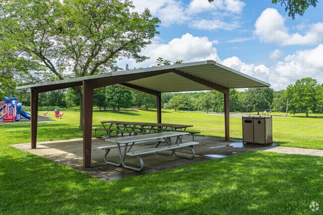 Green Acres Park in North Hanover has shaded pavilions perfect for casual picnics.