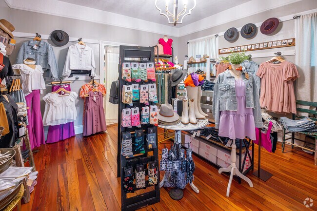The upscale boutique Shoppe 3130 offer locally sourced goods in Downtown North Augusta