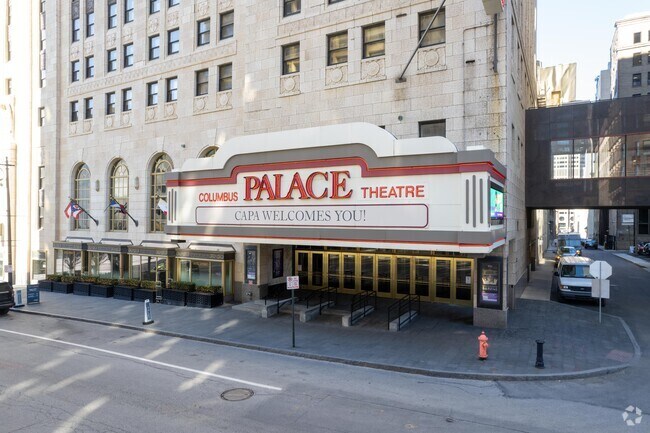 The historic Palace Theatre in the Uptown District is a 2,700-seat movie palace built in 1926.