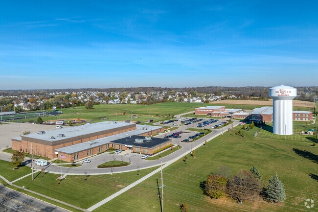 Lebanon Junior High School in South Lebanon was rebuilt in 2009.