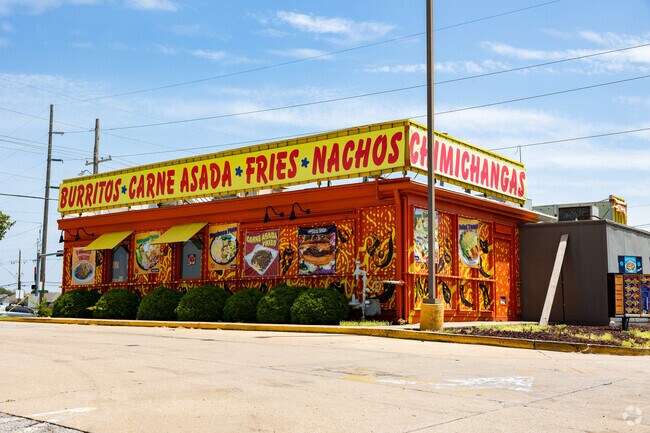 Mexican food is readily available to residents of Cooper.