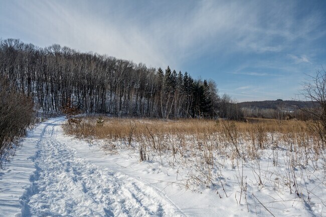 Hoffman Hills State Recreation Area has scenic hiking trails.