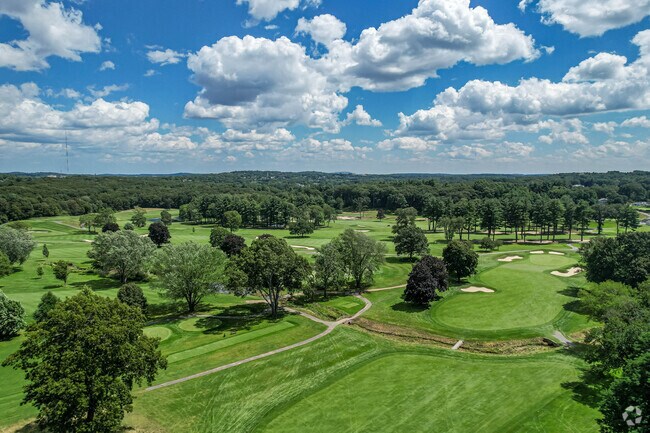 Wellesley Country Club features a championship golf course for the town residents along with a social club.