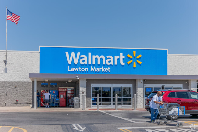 Walmart neighborhood near Lee West Estates serves as a convenient grocery store for residents.