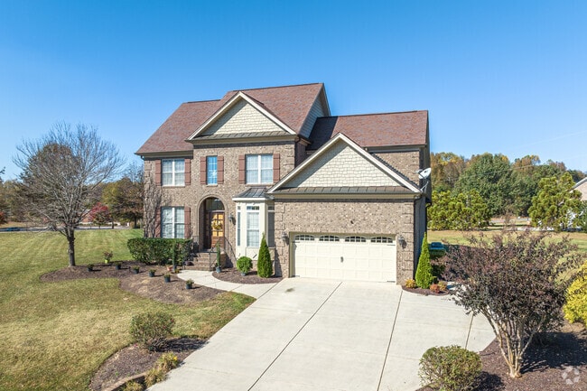 Homes in Stokesdale boast large driveways and spacious lots.