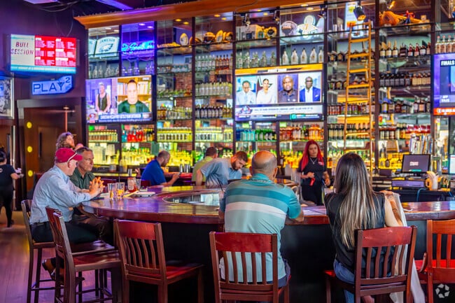 Grab a beer and some crab fries at Chickie's and Pete's in South Philadelphia West.