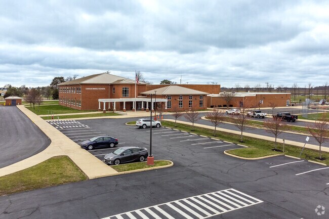 Canaan Middle School is located in Madison County, Plain City Ohio.