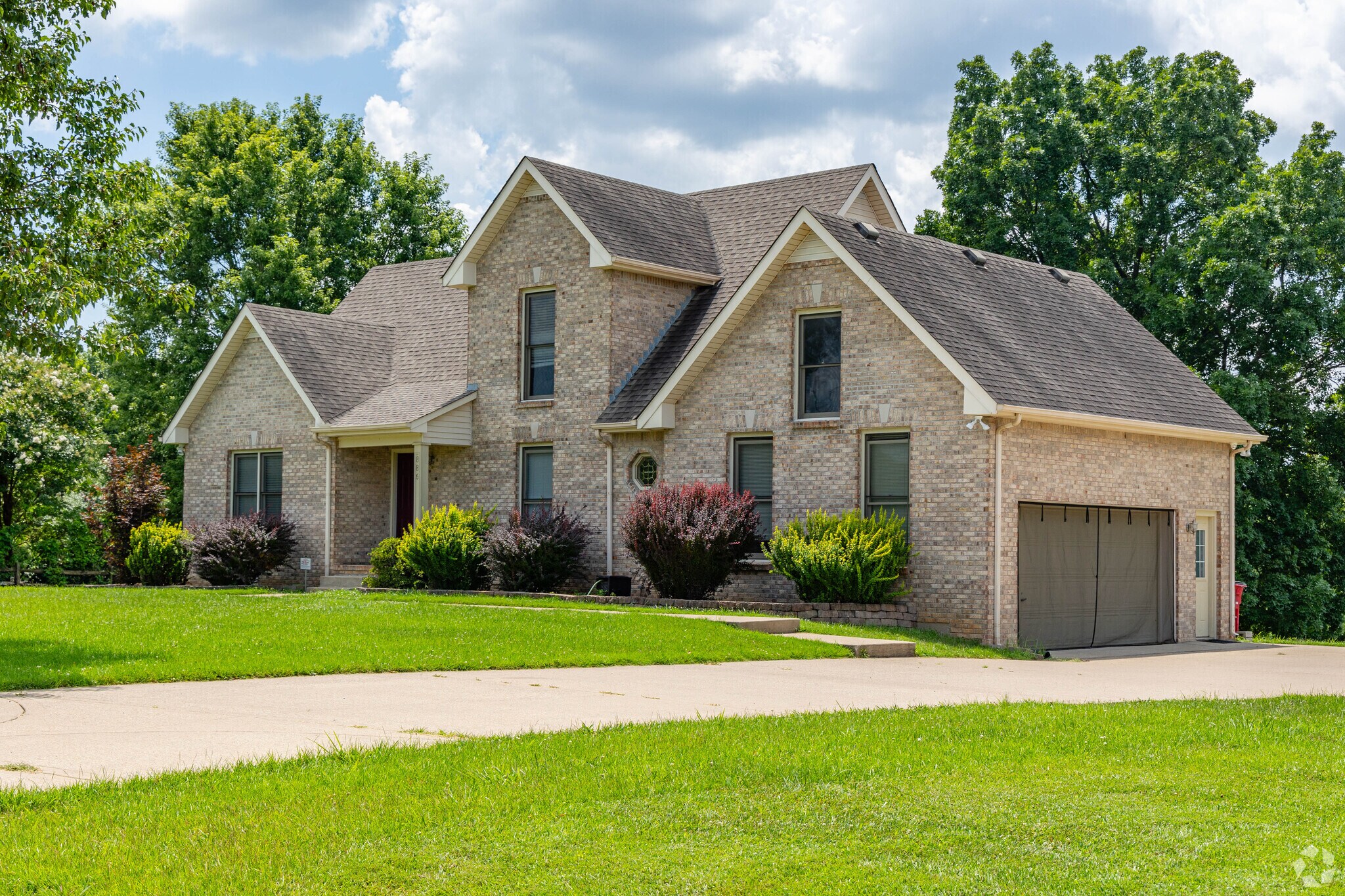 Brick Traditional style homes can be found in Bradbury Farms.