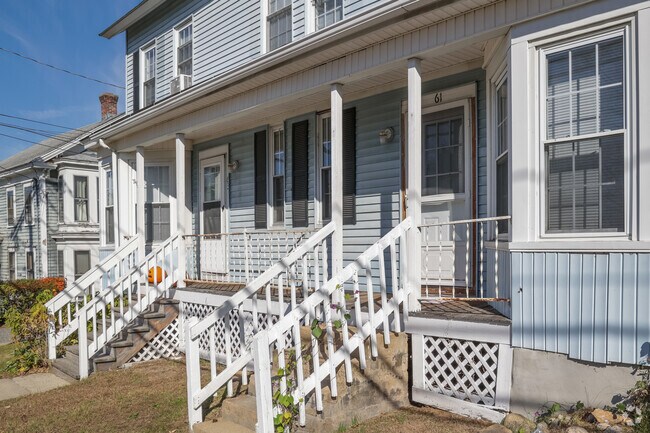 Row Homes are throughout the Ware neighborhood.