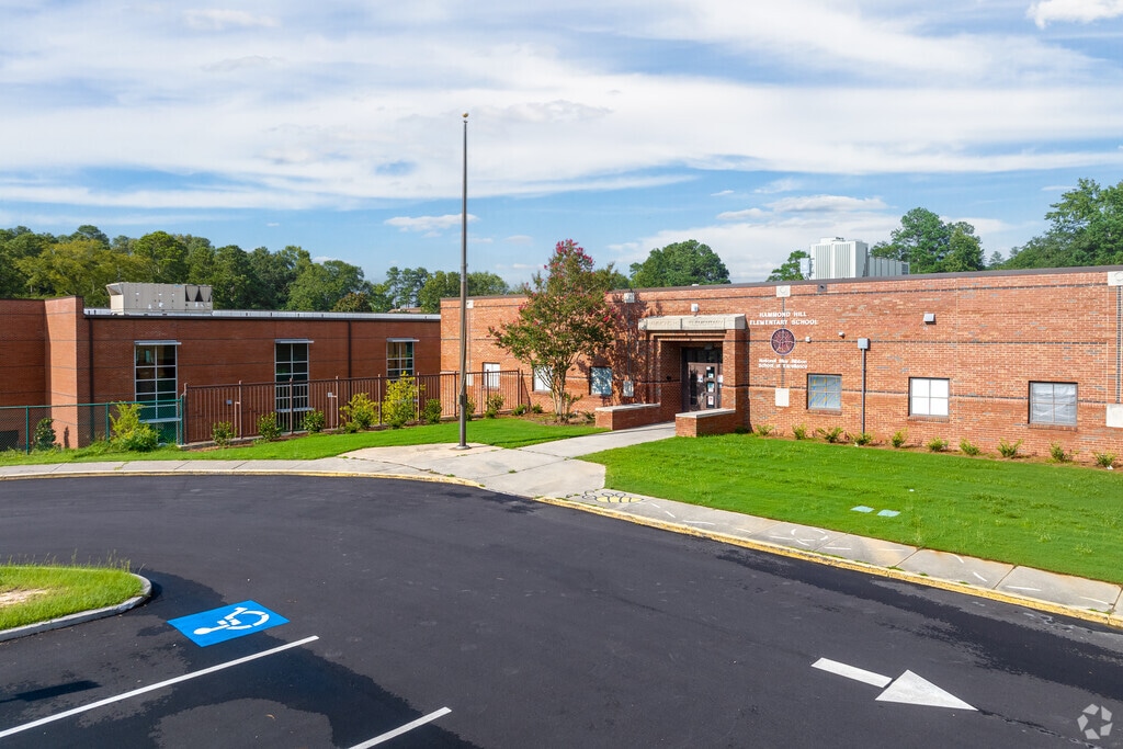 Built in 1952, Hammond Hill Elementary sits on fifteen acres near Hammonds Ferry.