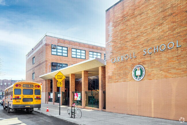 P.S. 058 The Carroll School educates children in Pre-K through 5th grade.