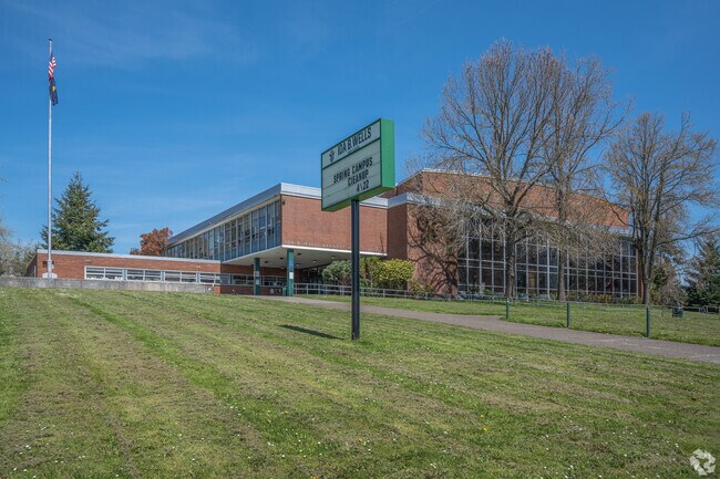 Students attend Ida B. Wells-Barnett High School in Hillsdale, Portland