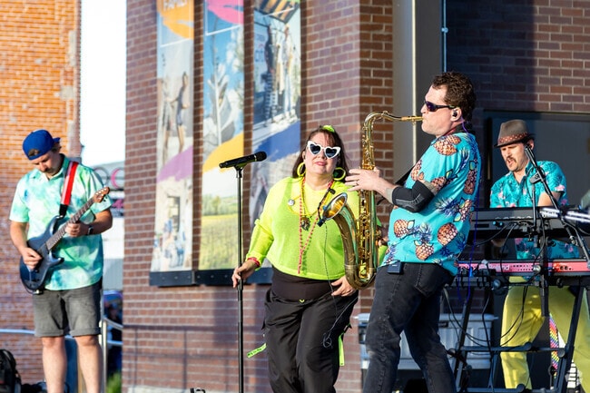 Jam out to live music at Tuesdays On The Creek in downtown Caldwell.