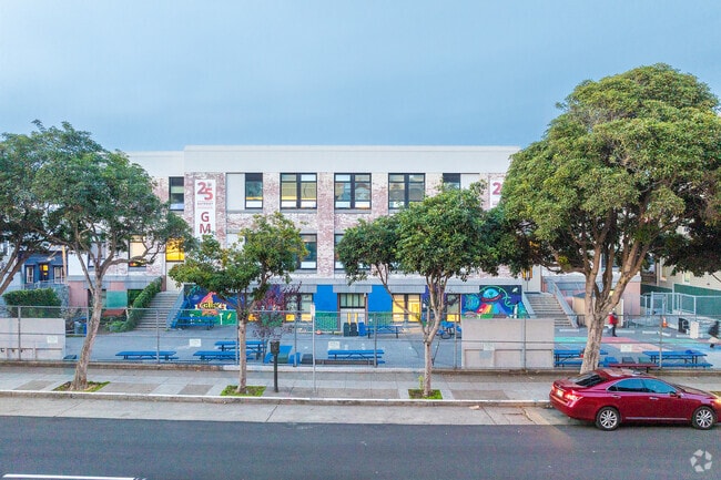 Gateway Middle School in the Western Addition neighborhood of San Francisco, California.