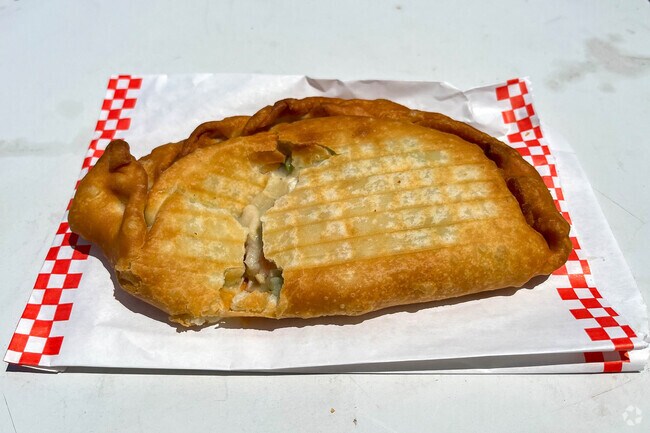 Chicken Field Pie is One of the Famous Foods at The Fried Pie Shop in Jacksonville.