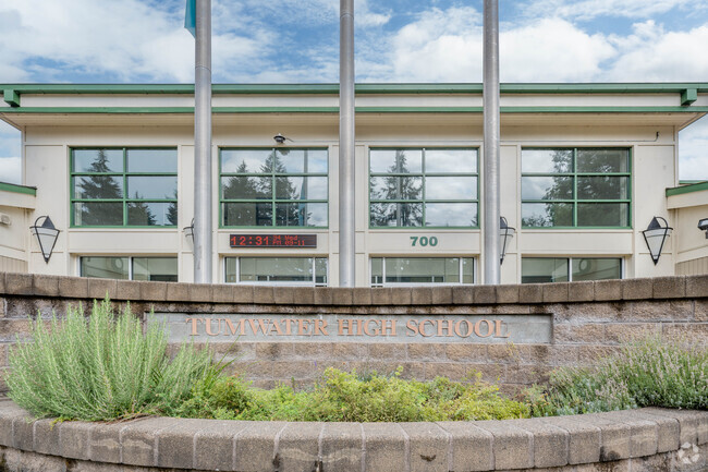 Tumwater High School received a grade of B+ on Niche.