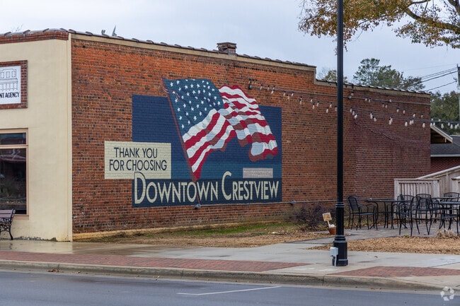 Crestview is a growing community due to its proximity to military bases and beaches.