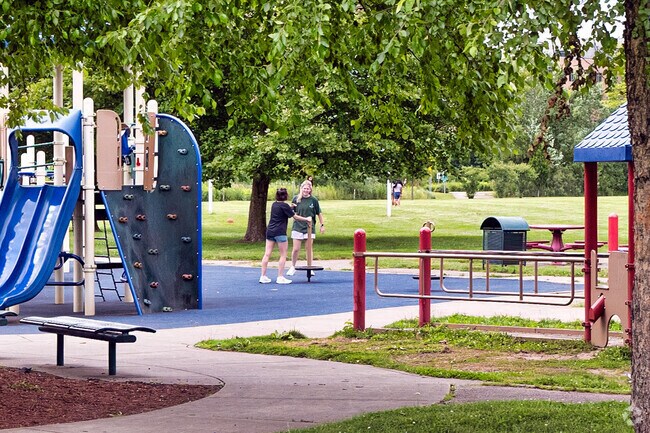 Upjohn Park in Edison offers a playground, skate park and sports courts.