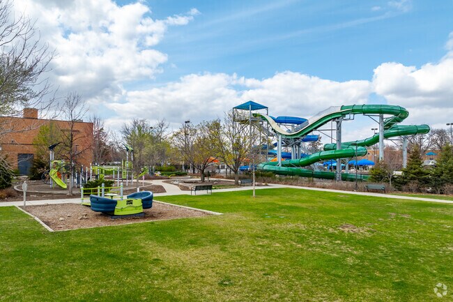 Huron residents beat the heat by going to the Splash Central Waterpark.
