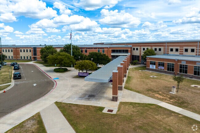 Lyndon B. Johnson High School hosts grades 9th to 12th in south Laredo, Tx area.