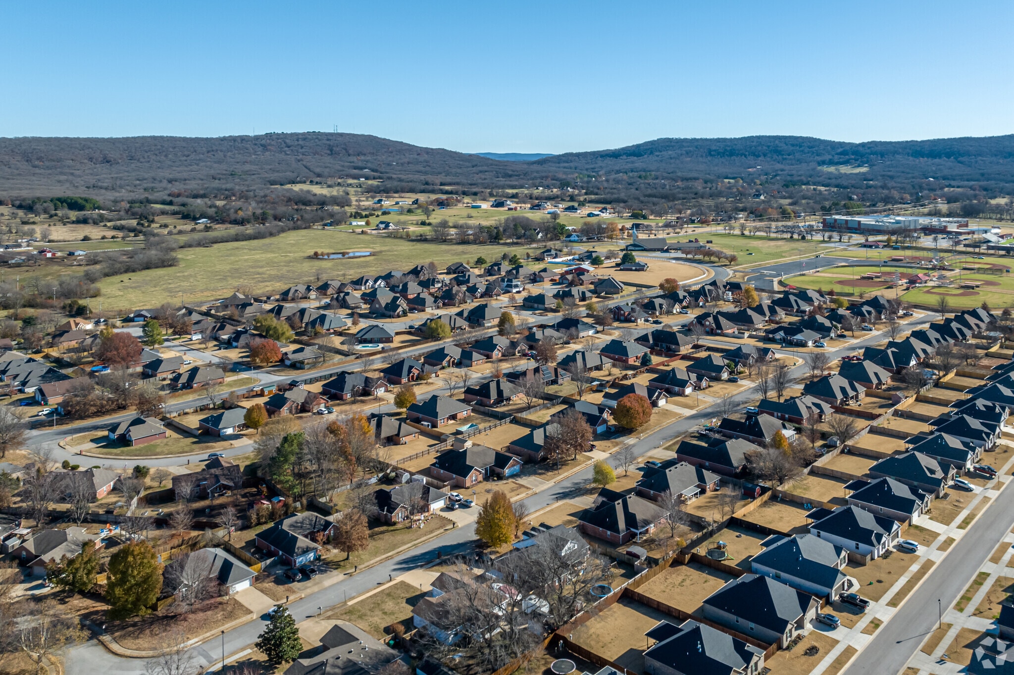 Farmington has a lot of established developments within its borders.