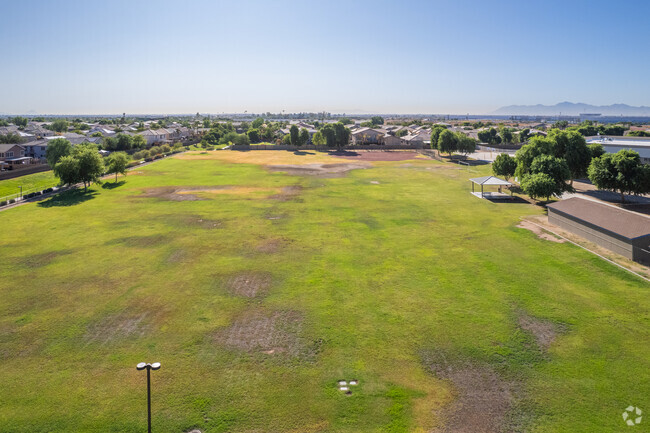 Vast open spaces for students to explore at Rancho Gabriela Elementary School in Surprise.