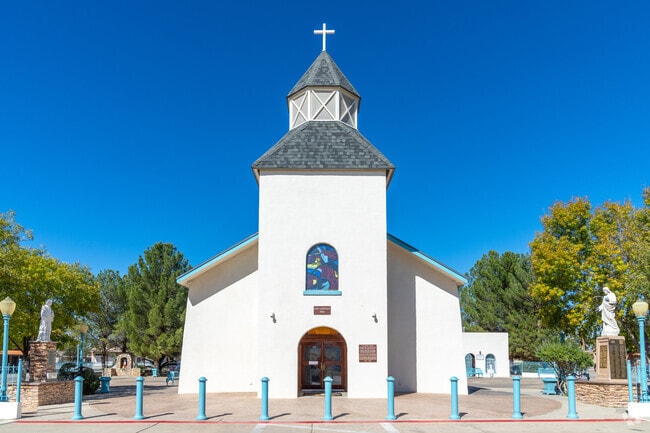Over a century of faith and community at San Lorenzo Catholic Church, established in 1914.