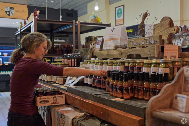 The LFA Farmers Market in Mason has a selection of locally produced food items.