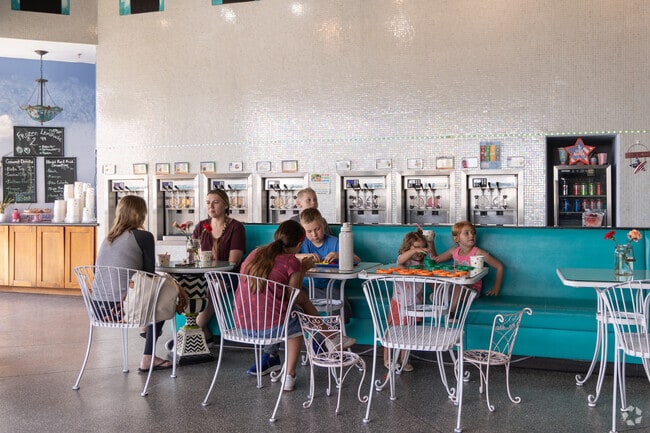 Yogurt Kingdom in Mesa is the spot for counter-serve frozen yogurt plus burgers and smoothies.
