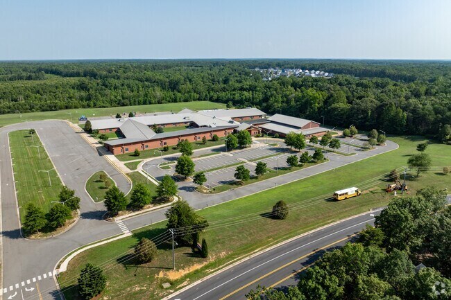 Cedar Forest Elementary School serves the community of Fredericksburg.