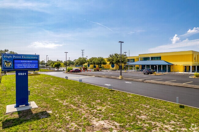 High Point Elementary School serves students in the South Highpoint neighborhood.