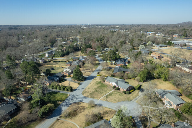 Wade Hampton is a large suburb tucked in the foothills of the Blue Ridge Mountains, roughly 5 miles from Downtown Greenville.