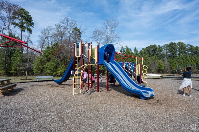 Families in the city of Butner enjoy taking their kids to the playground at Butner Athletic Park.