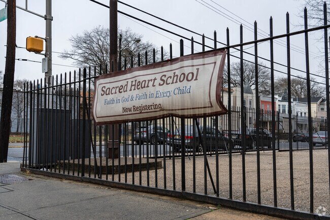 The Sacred Heart School teaches children from the from PK, K-8th grade.