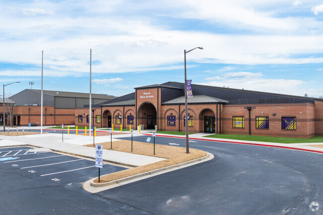 Hiram High School is located at 702 Virgie Ballentine Dr, Hiram, GA 30141.